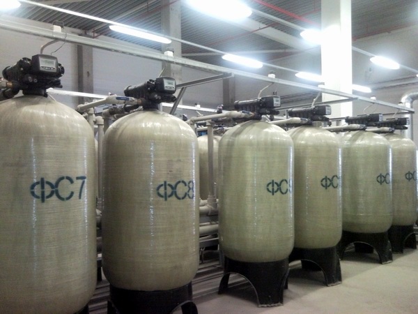 Промышленные угольные фильтры для воды АКВАРУС
